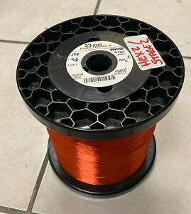 10 LBS Red Copper Magnet Wire 33 AWG
