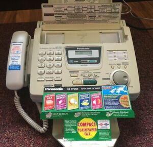 Panasonic KX-FP250 Plain Paper Fax Machine and Copier and 3 rolls Imaging Film