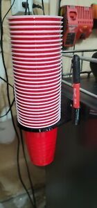 Kegerator solo party cups holder