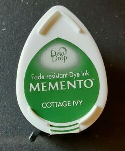 Memento Cottage Ivy Dew Drop Ink Pad Craft Supplies Tsukineko ASTM-D4236