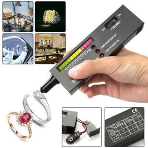 Professional Diamond Tester Moissanites LED Indicator Tester Pen Detector Tool*