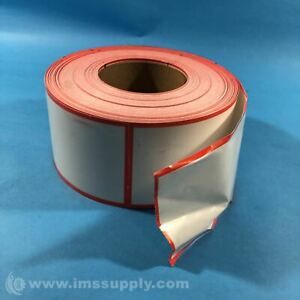 Roll of 500 Blank White Labels FNIP