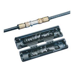 TE CONNECTIVITY CPGI-WWG-569661-1-K Coax Splice Kit,Series 7/11,60V,Black