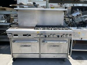 South-Bend 4601AD-2TL Range Combo 60&#034; - Nat. Gas