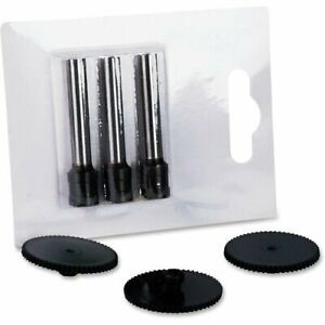 Business Source 3 Hole Punch Replacement Disk/Punch Heads Kit, 3 Sets (BSN06526)
