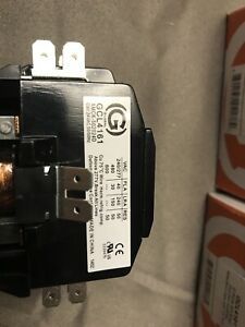 GLOBAL GCL 4161 Definite Purpose Contactor 2 Pole 40 Amp 24V 50/60 HZ - New