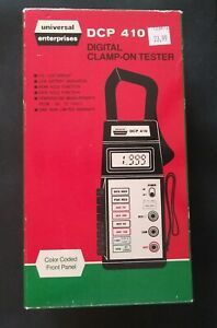UEI DCP 410 Digital Clamp Meter Volt Ohm &amp; Amps