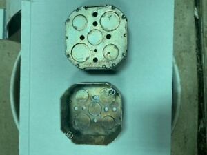 Bowers 4&#034; Octagon Outlet Box 4-0W-SPL