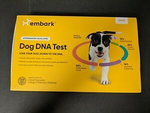 New Embark Dog DNA Identification Kit Test for 350 Breeds, Types &amp; Varieties