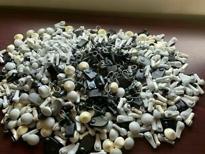 Lot 650 Security Tags w/ Pins Anti Theft Sensors Retail Clothing ASSORTMENT