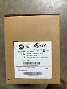 Allen Bradley 22a-d6p0n104 22ad6p0n104 Powerflex 4 Ac Drive(new In Box