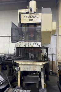 60 TON FEDERAL / PRECISION INDUSTRIES OBI PRESS: YBM #14978