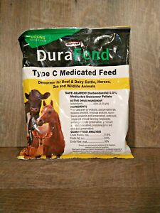Durvet DuraFend Type C Feed 1# Cattle, Horse, Zoo, Wildlife
