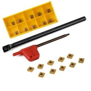 Boring Bar Turning tool Thread Carbide Insert Blade CCMT060204 Industrial Useful