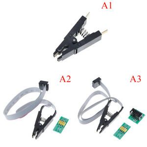 SOIC8 SOP8 test clip for EEPROM 93CXX/25CXX/24CXX in-circuit programmi LTcy