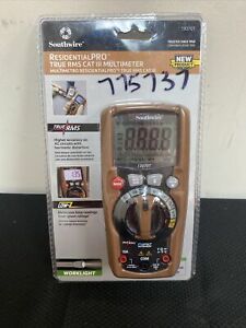 NEW Southwire 13070T ResidentialPRO True RMS Cat III Multimeter 600 Volt AC/DC