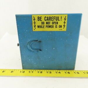 6 x 6 x 4&#034; Hinged Door Type 1 Electrical J-Box Junction Box