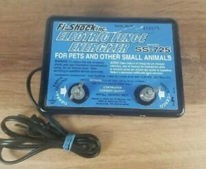 FI-SHOCK ELECTRIC FENCE CONTINUOUS ENERGIZER SS-725 PETS SMALL ANIMALS FENCING