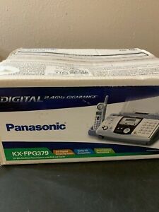 Panasonic KX-FPG379 Cordless Phone 2.4 GHz-Fax Copier New Open Box
