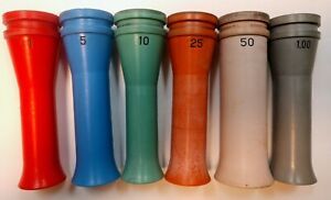 Brandt Coin Wrapping Tube Lot - Fits Model 748 Coin Counter