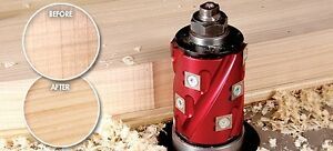 Spiral Multi Insert Planer  Shaper Cutter 61292 with rub collar bearing