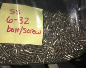 More Then (6lbs) Of Bolt Stainless Steel Screws 6-32