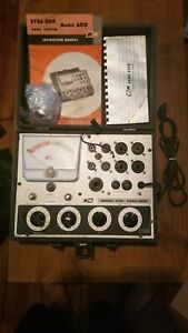 B&amp;K Dyna-Quik Model 600 Tube Tester With Manuals