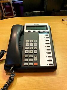Toshiba DKT-3210-SD Digital Business Charcoal Display Phone -Untested