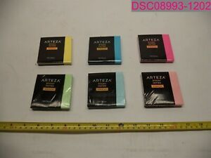 QTY=53; Arteza Sticky Notes Premium Pads, Assorted Colors, 100 Sheets
