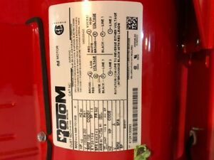 Pump Motor for  Bell &amp; Gosset /  Armstrong 1/2 HP 56Z 115/230 Resilient Base Rev