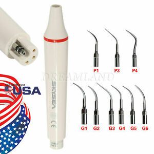 Dental Ultrasonic Scaler Handpiece / Scaling Perio tip fit EMS Woodpecker Tips