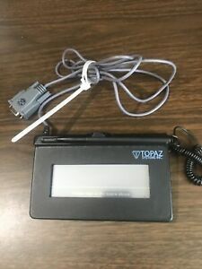 Topaz Signature pad T-LBK462-B-R SignatureGem LCD 1x5 Backlight &amp; Serial cable