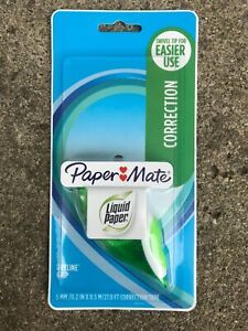 Paper Mate DryLine Grip Liquid Paper Correction Tape - 6 pack