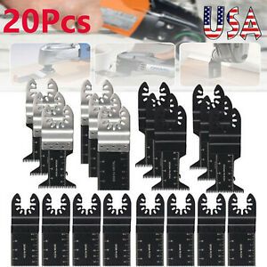 20X Oscillating Multi Tool Saw Blade For Fein Multimaster Makita Bosch USA