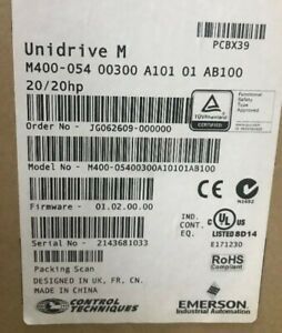 Control Techniques Nidec Emerson M400-054 VFD