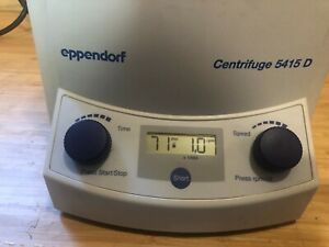 Eppendorf 5415D Centrifuge w/ Rotor F45-24-11 &amp; Lid-EXCELLENT CONDITION