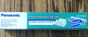 New Genuine Panasonic Ink Film KX-FA93 Fax Cartridge