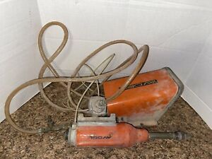 AVDEL 727 AIR RIVETER WITH FOOT PEDAL Lot 1 UNTESTED For Parts Or Repair