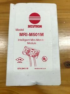 Addressable Mini Monitor Module. Secutron #MRI-M501M