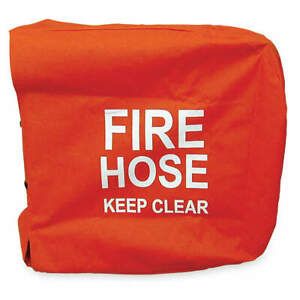 MOON AMERICAN 138-29 Fire Hose Cover,25 In.L,25 In.W,Red