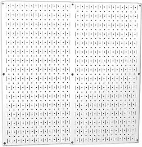 30-P-3232W White Metal Pegboard Pack Construction Boards, White