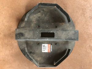 simpson pbv10 round post base for logs