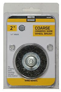 842685 2-Inch Coarse Wire Wheel - Quantity 6