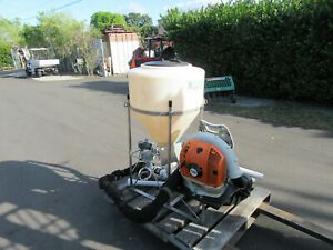 Vortex TR Granular Fertilizer Application Spreader Stihl BR550 Backpack Blower