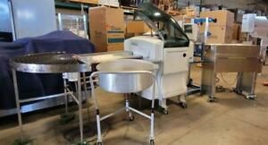 METTLER SOLOMAX 647 AND AUTO LABELER 706 317 WRAPPING AND LABELING SYSTEM !  TK
