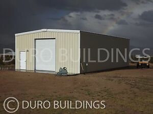 DuroBEAM Steel 30x48x12 Metal Building Kit Clear Span Garage DIY Workshop DiRECT