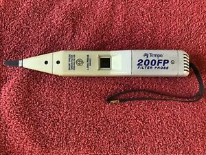 Tempo 200FP Filtered Filter Inductive Amplifier Probe Used Working