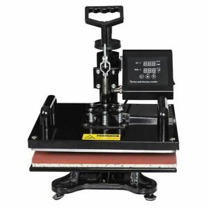 Durable 6 in 1 Digital Transfer Heat Press Machine