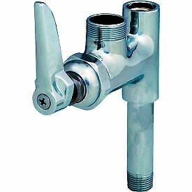 T&amp;S Brass B-0155-LN Add-On Faucet W/ Lever Handle, Less Nozzle B-0155-LN  - 1