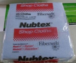 Nubtex Shop Cloths 13&#034; x 13&#034; (375 Cloths) Style 313